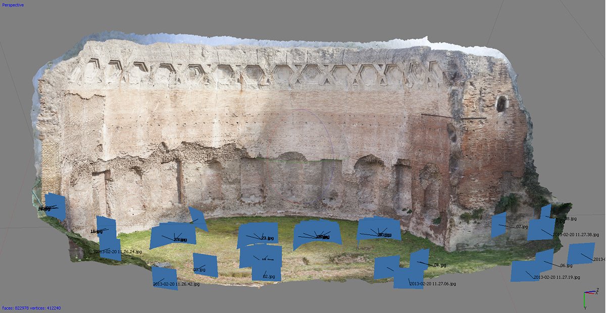 Fotogrammetria architettura archeologia