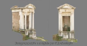 fotogrammetria ortofoto archeologia