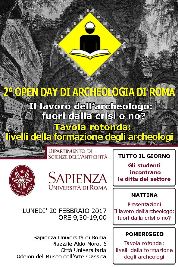 Open Day Archeologia Lazio 2017