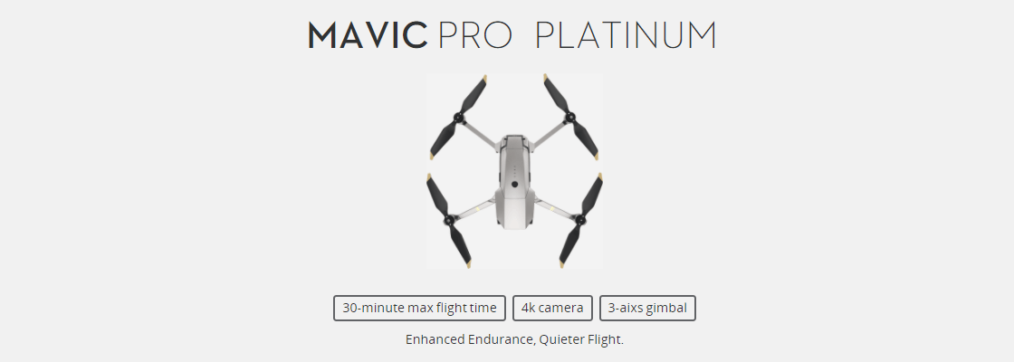 DJI Mavic Pro Platinum