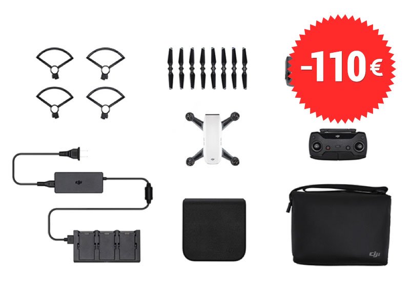 Offerta Natale DJI Spark Fly More Combo