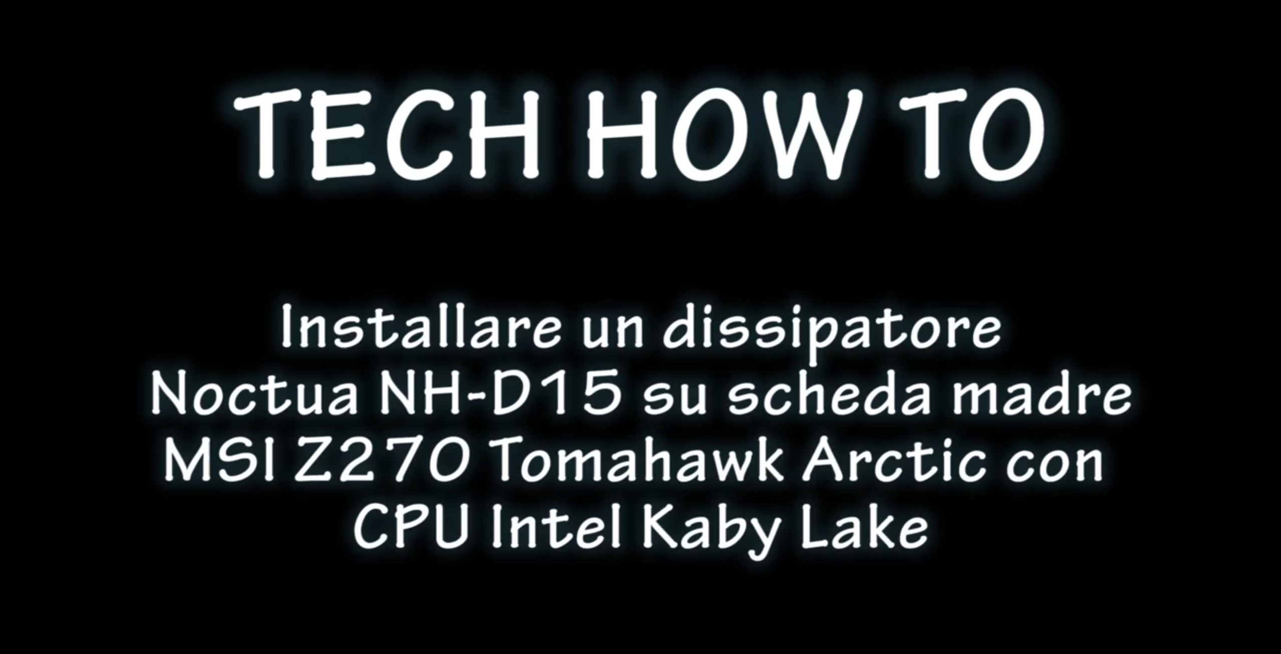 Come montare il dissipatore per CPU Noctua NH-D15