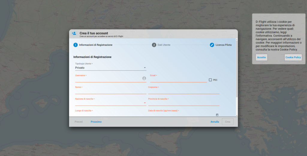 D-Flight Register