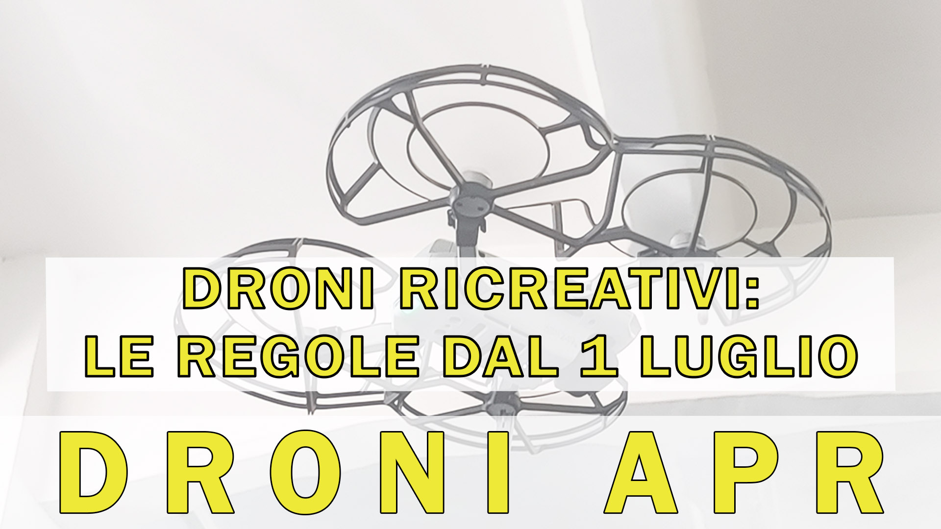 Droni ricreativi: le regole dal 1 luglio 2020